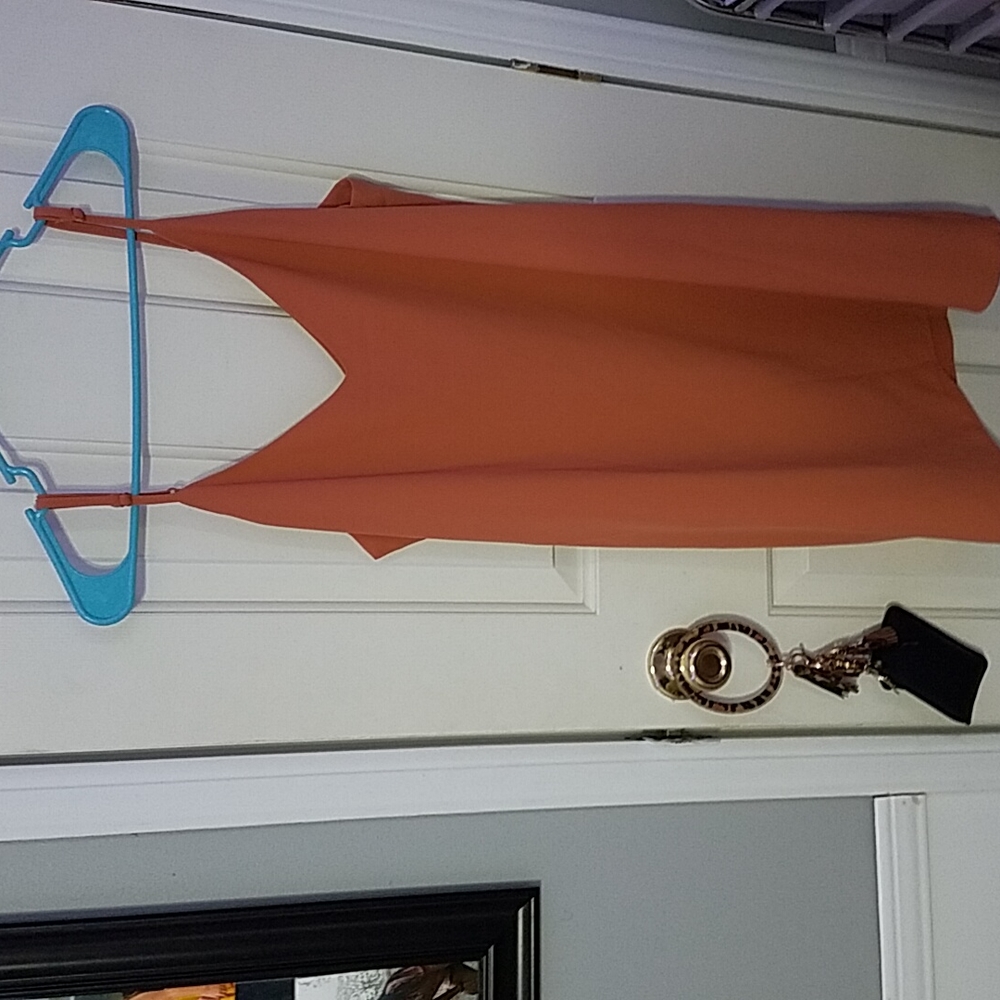 NWOT orange sundress